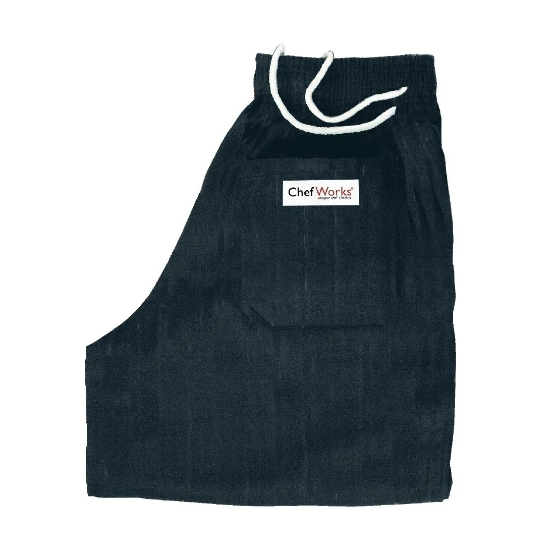 Chef Works Essential Baggy Chefs Trousers Black - Image 6