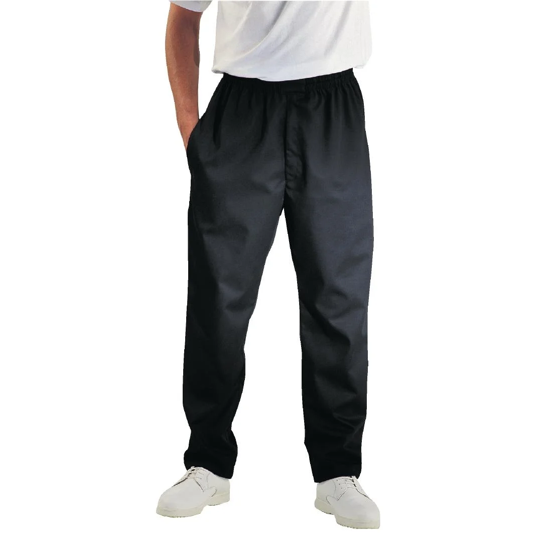 Chef Works Essential Baggy Chefs Trousers Black
