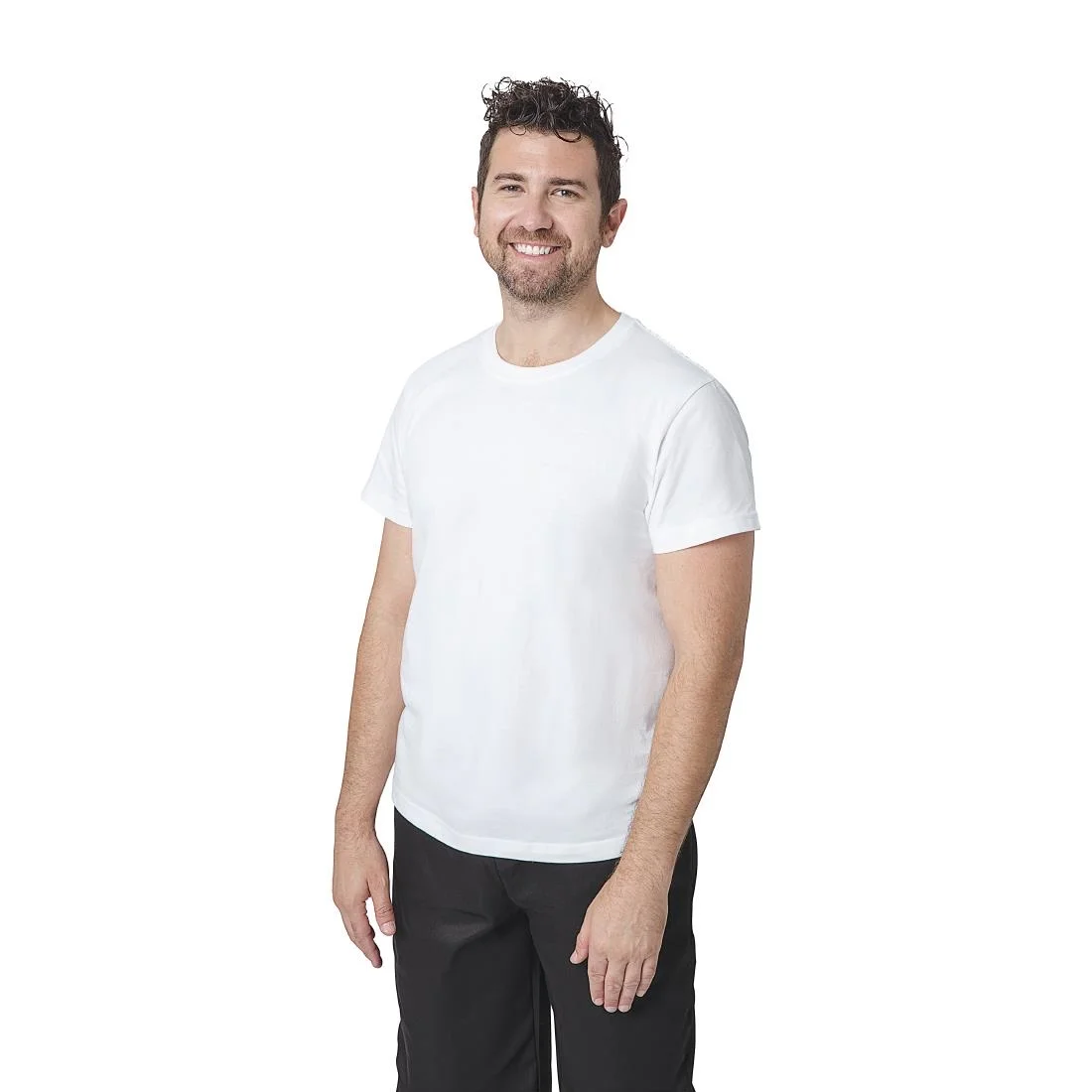 Unisex Chef T-Shirt White - Image 5