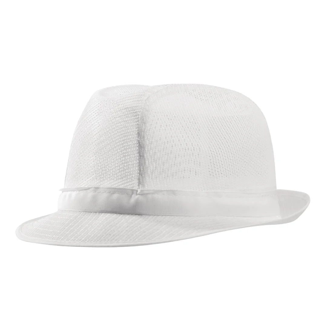 Trilby Hat White - Image 2