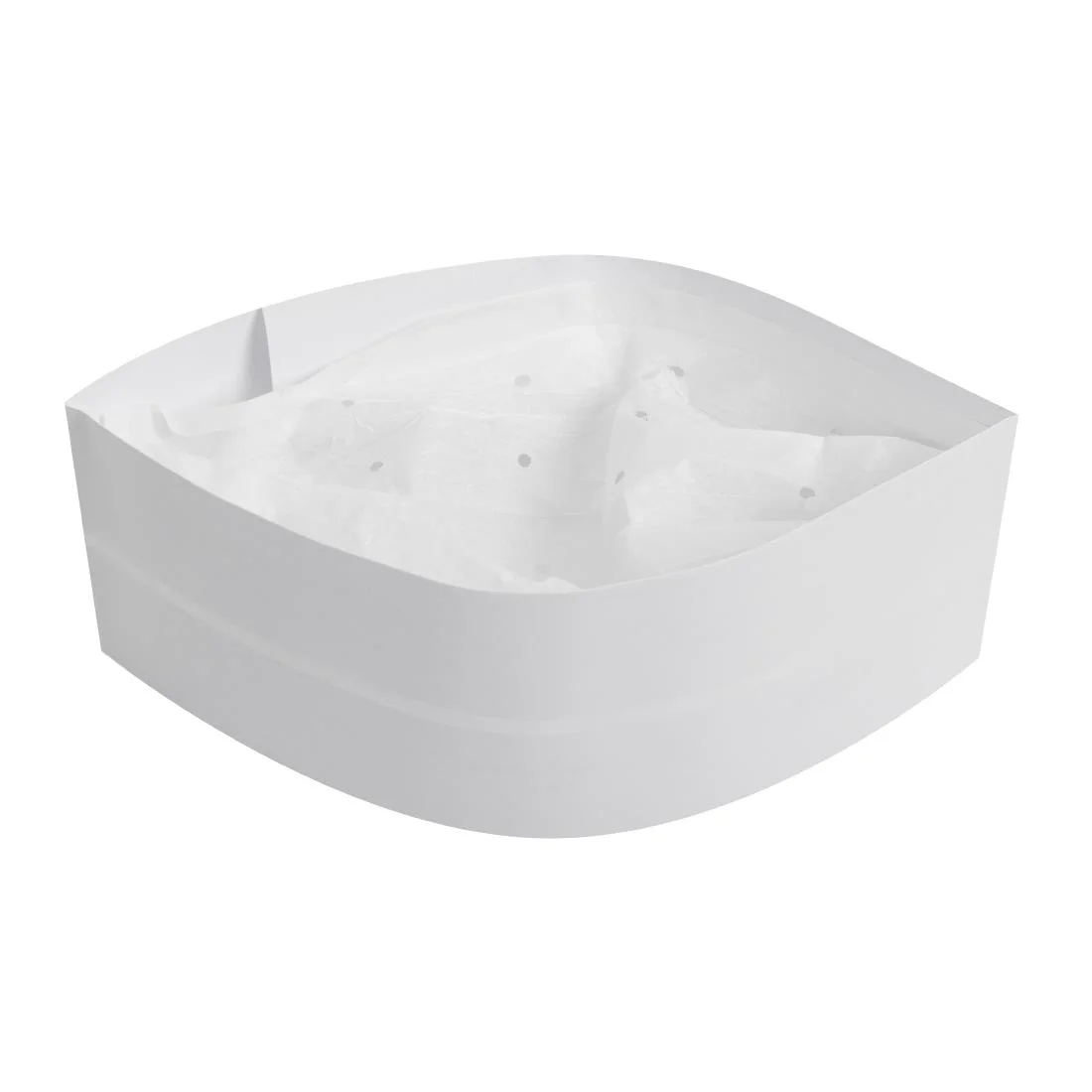 eGreen Disposable Forage Hat White (Pack of 100) - Image 5