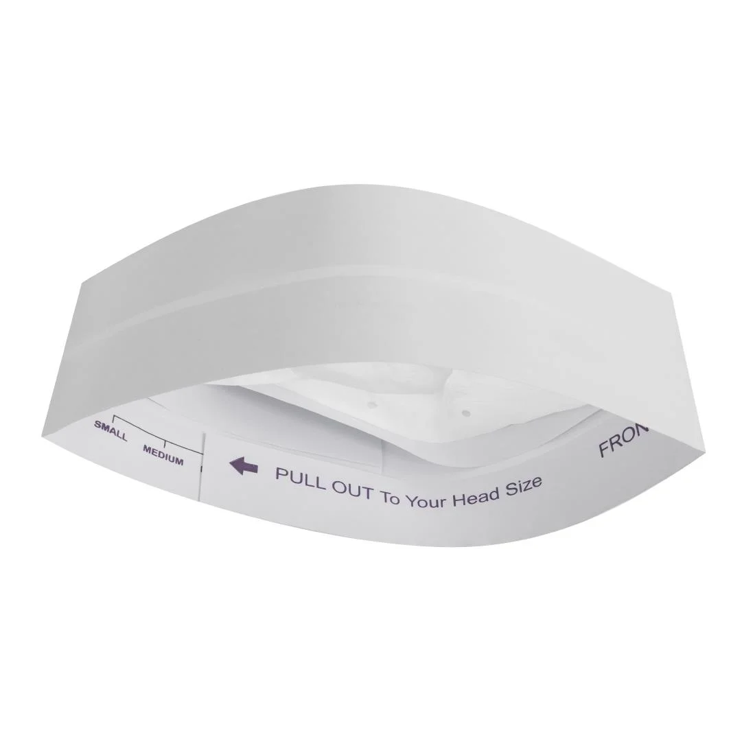 eGreen Disposable Forage Hat White (Pack of 100) - Image 7