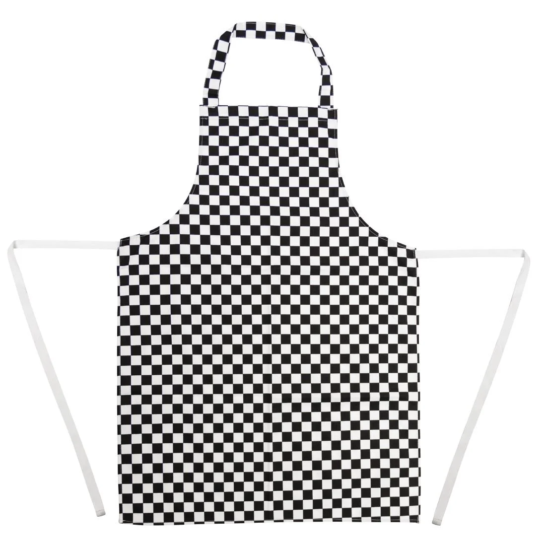 Whites Bib Apron Black and White Check - Image 2