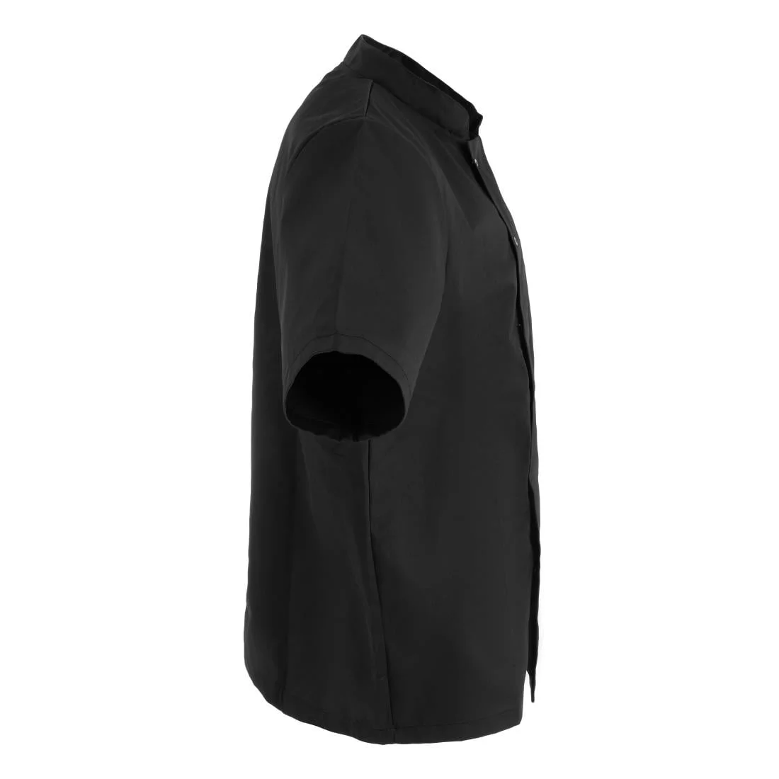 Whites Vegas Unisex Black Short Sleeve Chef Jacket - Image 7