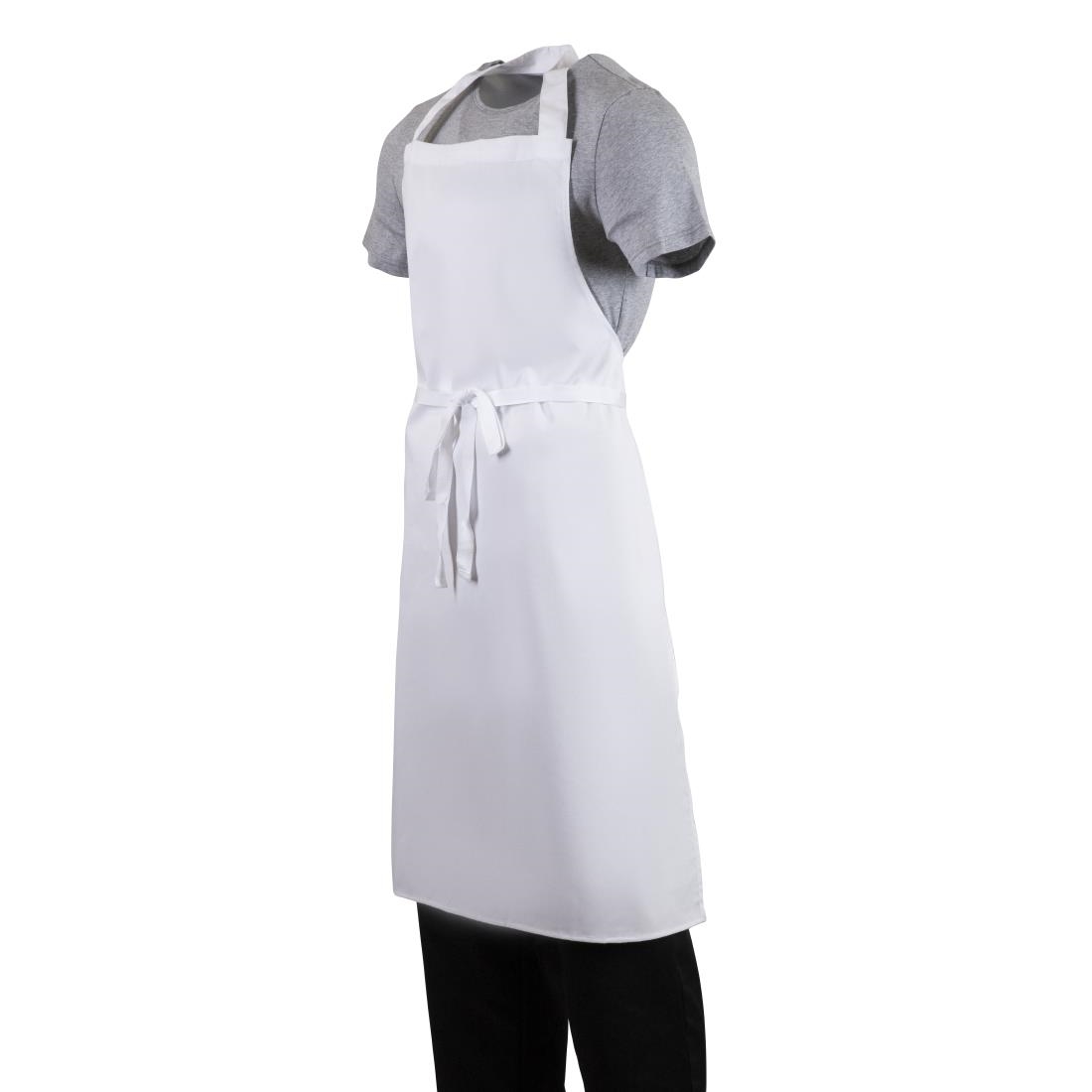 Whites Bib Apron White XL