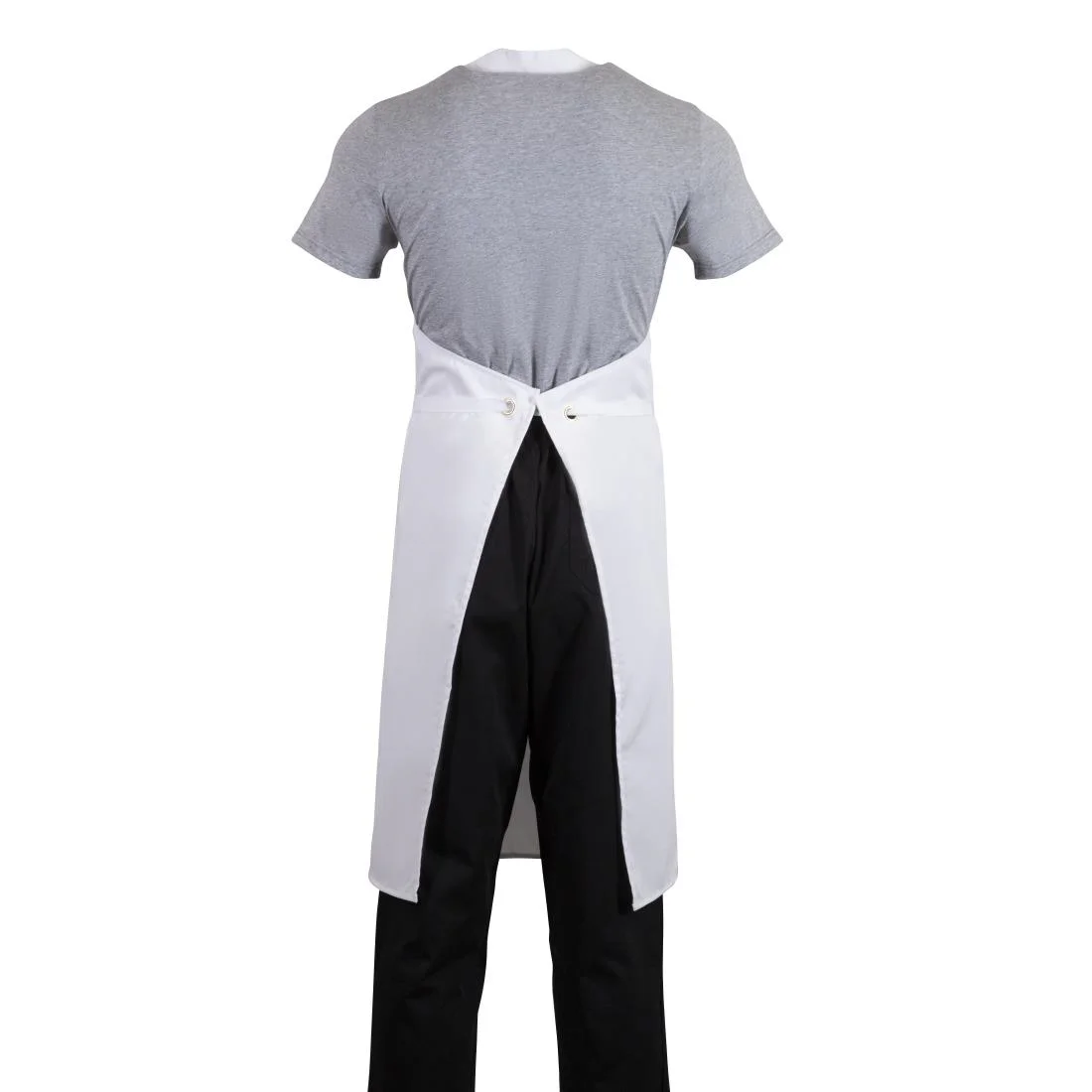 Whites Bib Apron White XL - Image 5