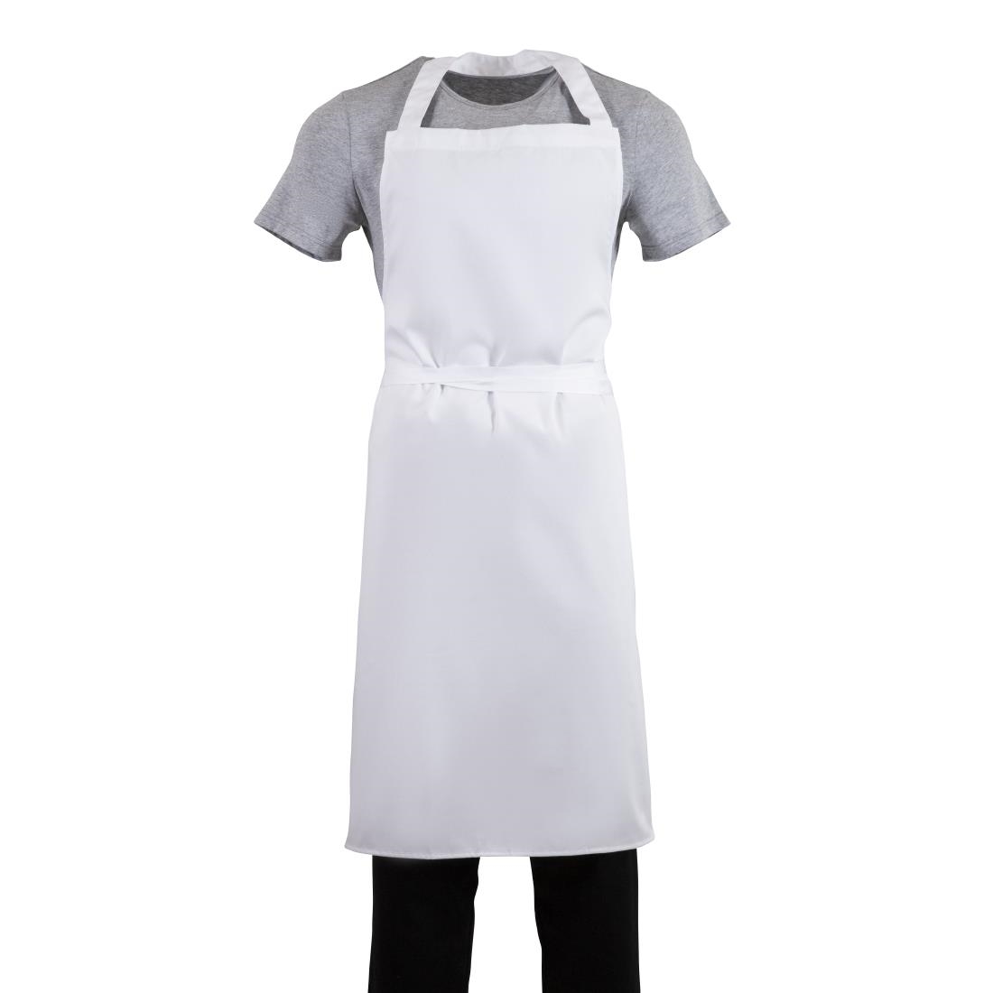 Whites Bib Apron White XL