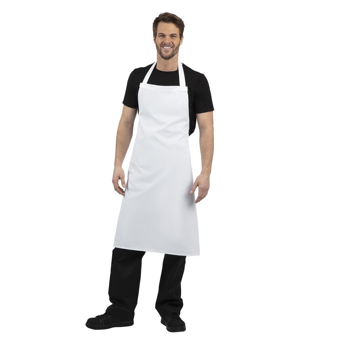 Whites Bib Apron White XL
