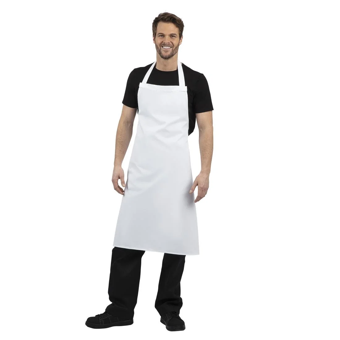 Whites Bib Apron White XL - Image 9