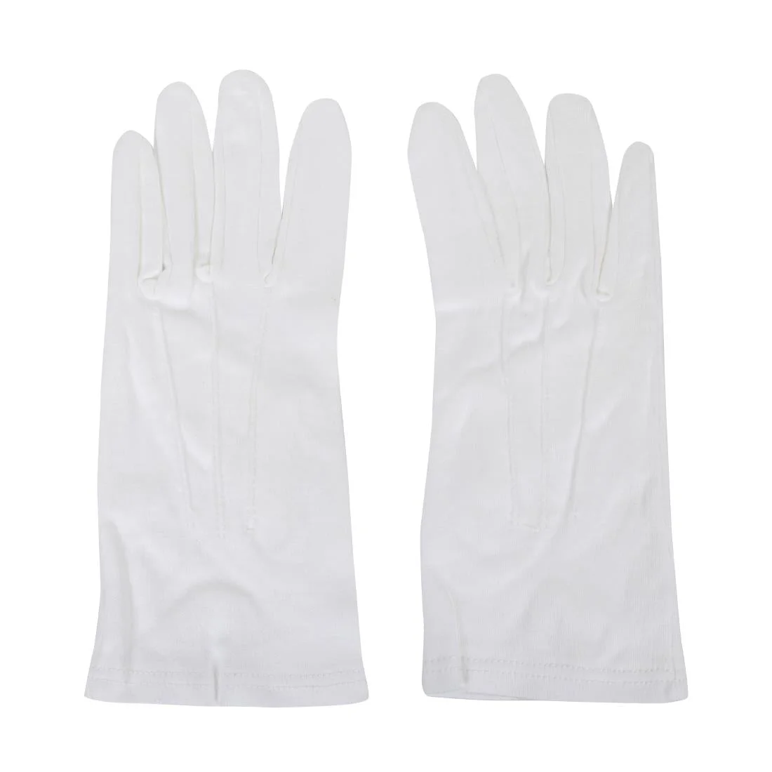 Mens Waiting Gloves White M - Image 2