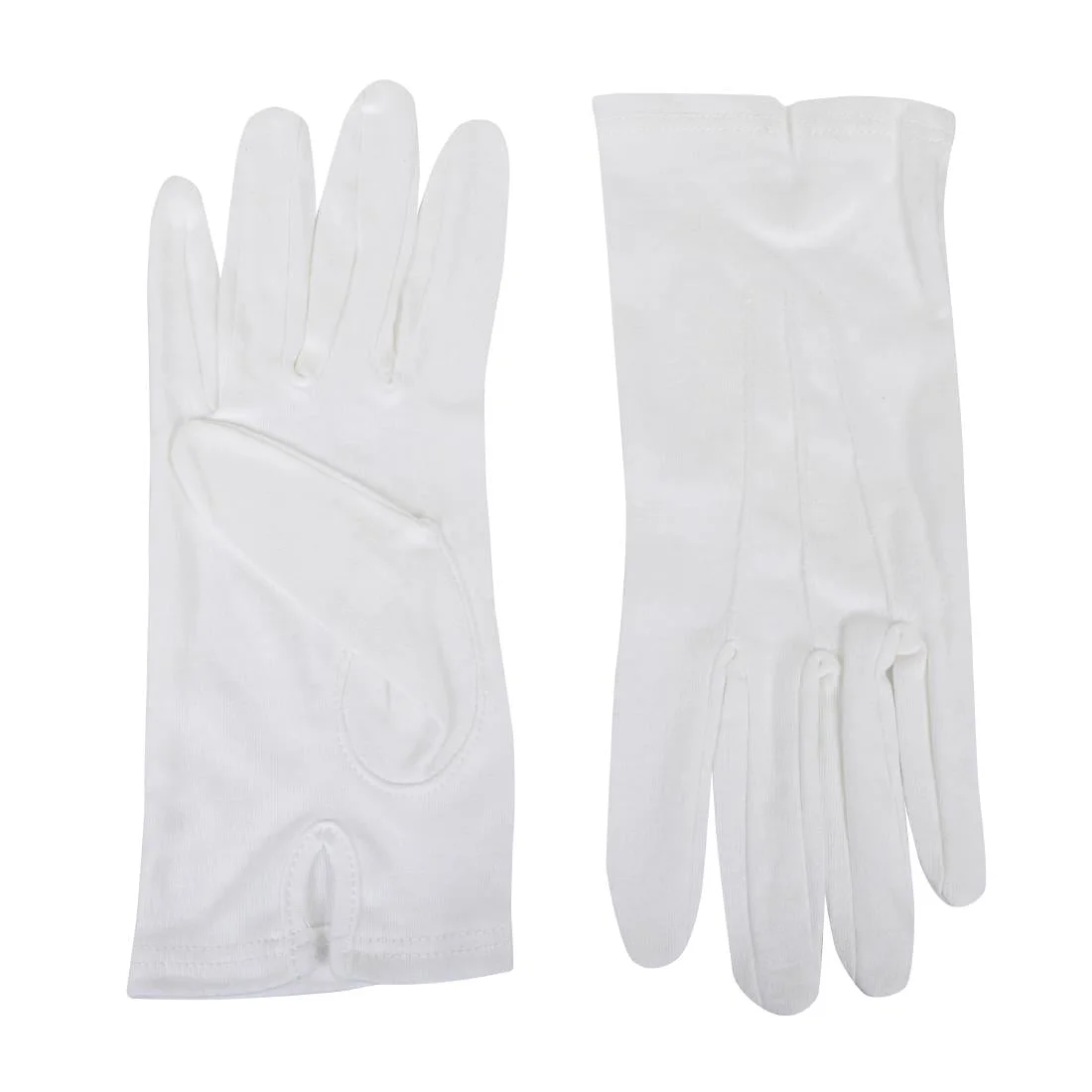 Mens Waiting Gloves White M - Image 4