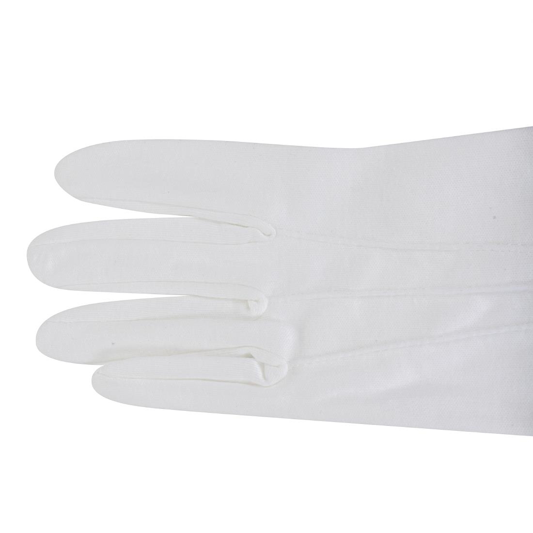 Mens Waiting Gloves White L