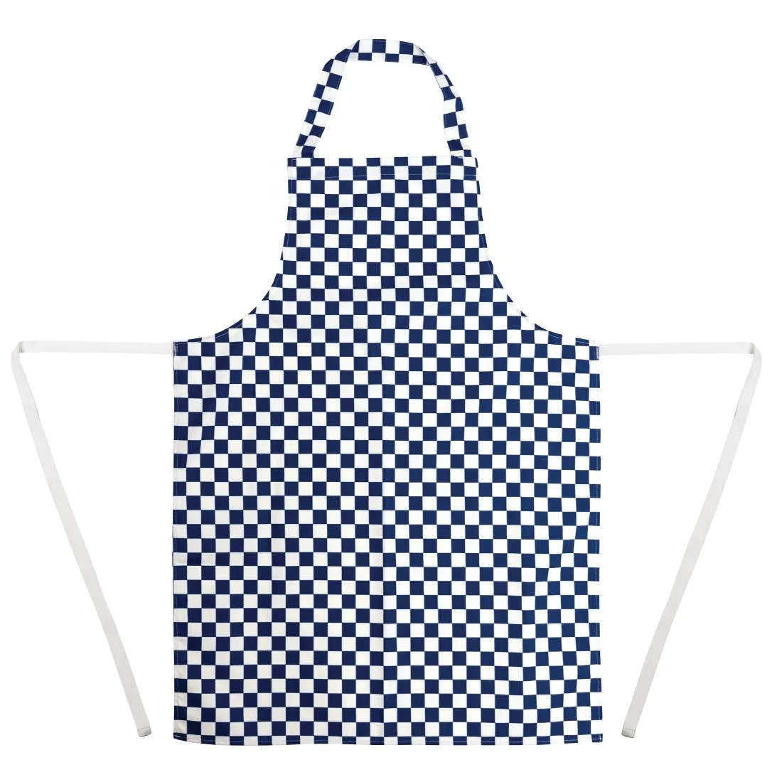 Whites Bib Apron Blue And White Check - Image 4