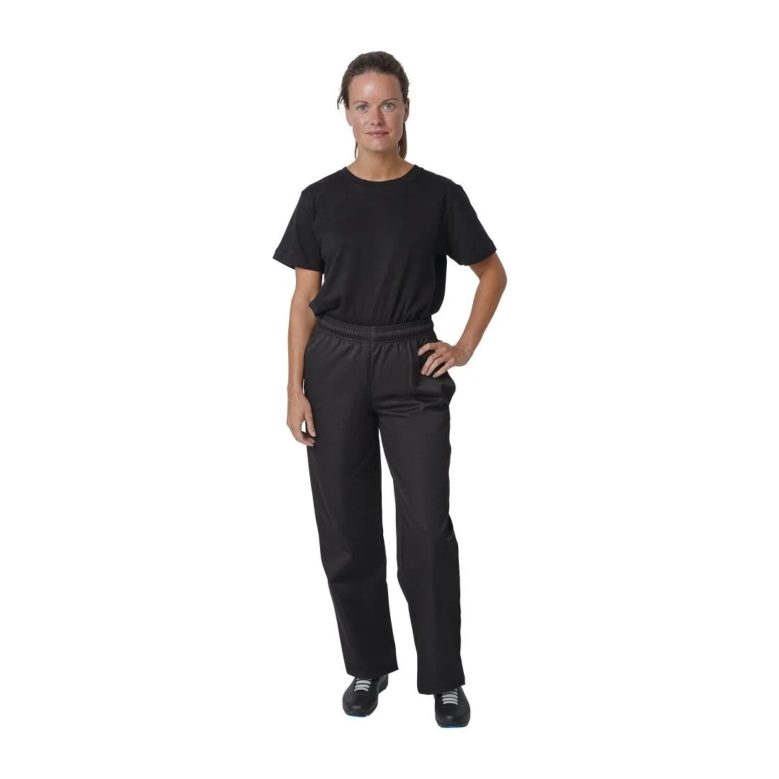 Whites Vegas Chef Trousers Polycotton Black (5 Pack) - Image 5