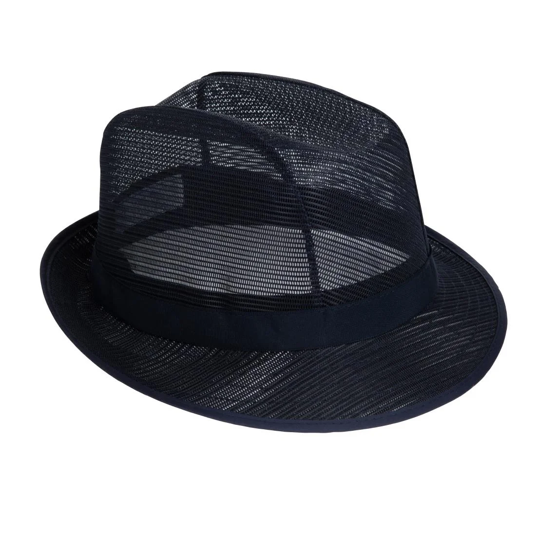 Trilby Hat Navy Blue - Image 2