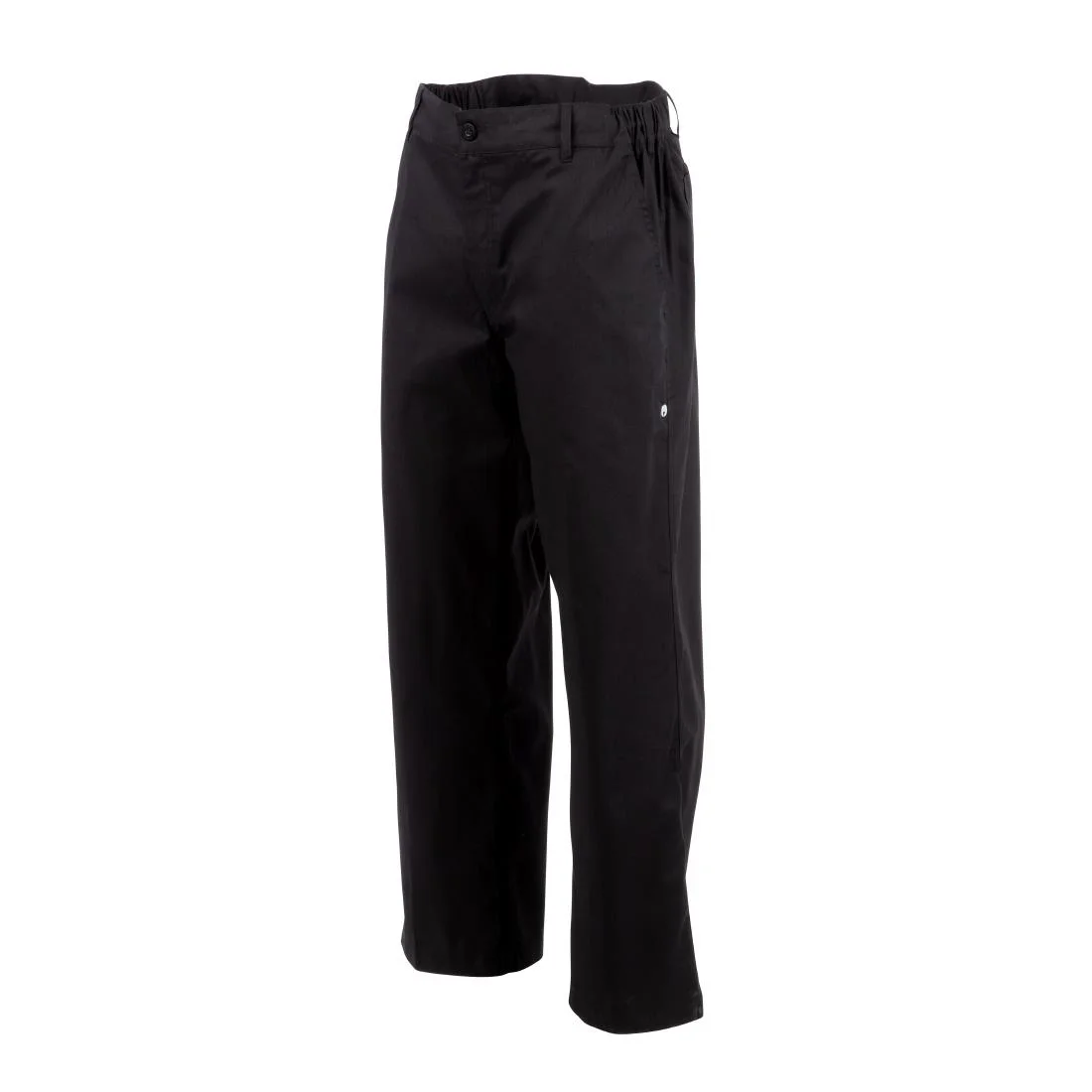 Chef Works Unisex Executive Chefs Trousers Black Herringbone - Image 4