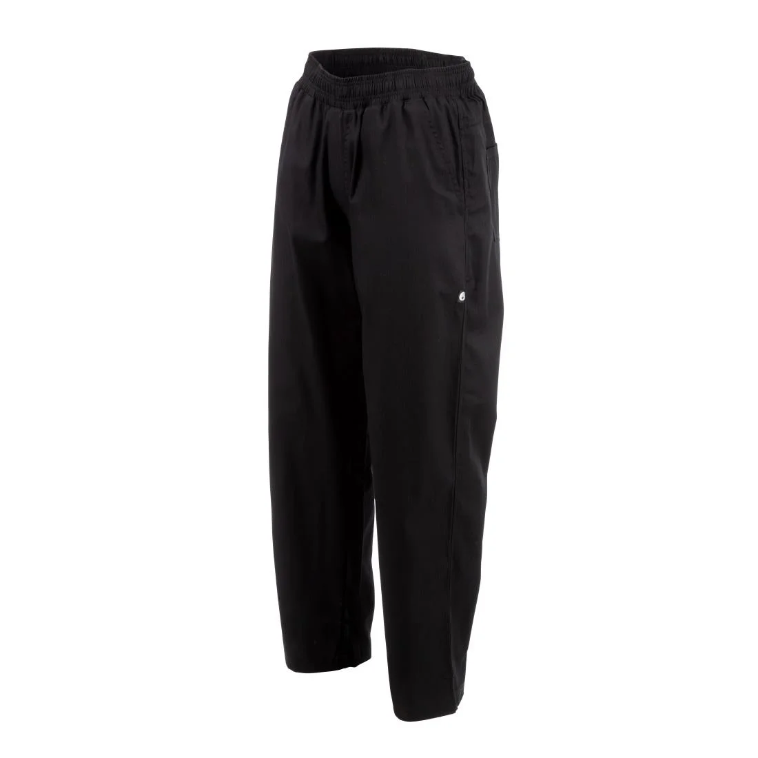Chef Works Unisex Better Built Baggy Chef Trousers Black - Image 4