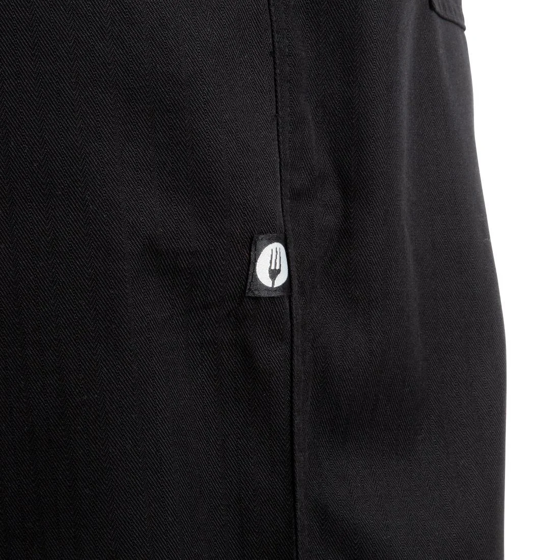 Chef Works Unisex Better Built Baggy Chef Trousers Black - Image 5