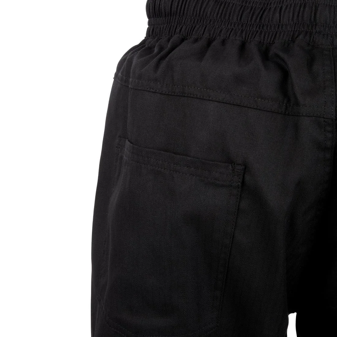 Chef Works Unisex Better Built Baggy Chef Trousers Black - Image 8