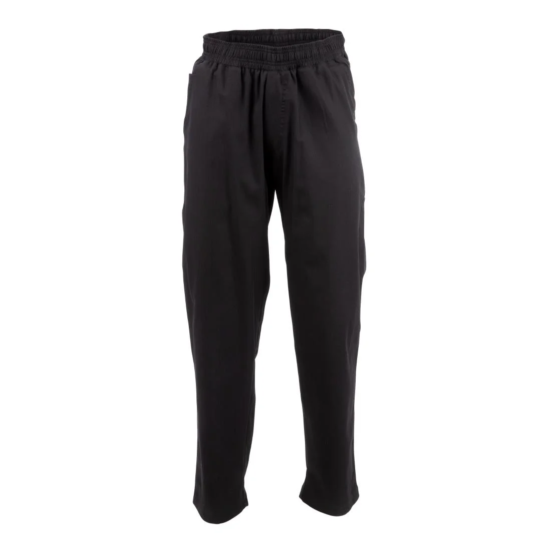 Chef Works Unisex Better Built Baggy Chef Trousers Black - Image 1