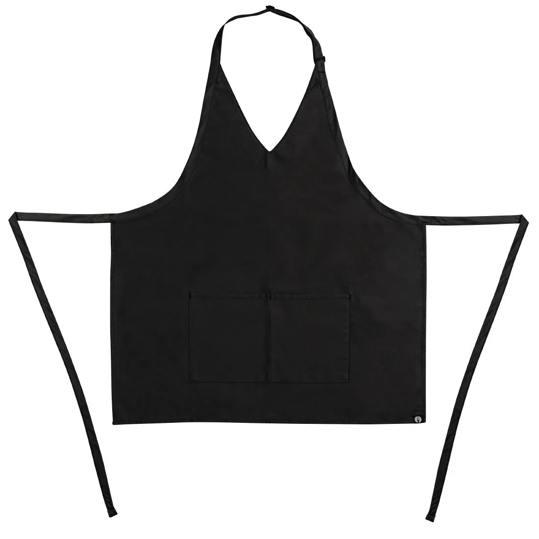 Uniform Works Tuxedo Bib Apron Black - Image 2