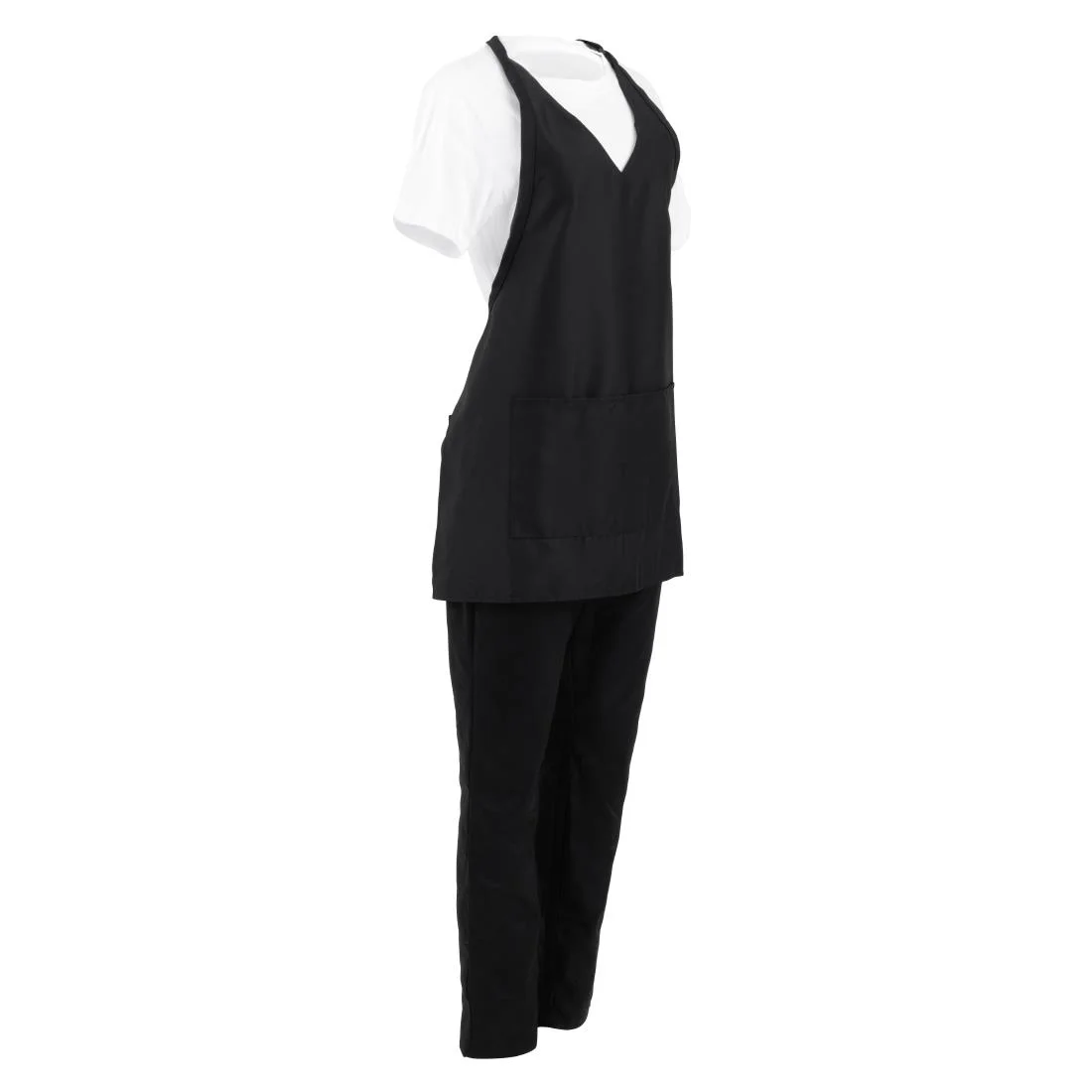 Uniform Works Tuxedo Bib Apron Black - Image 5