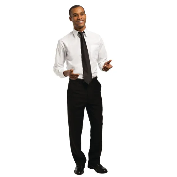 Uniform Works Unisex Long Sleeve Shirt White L