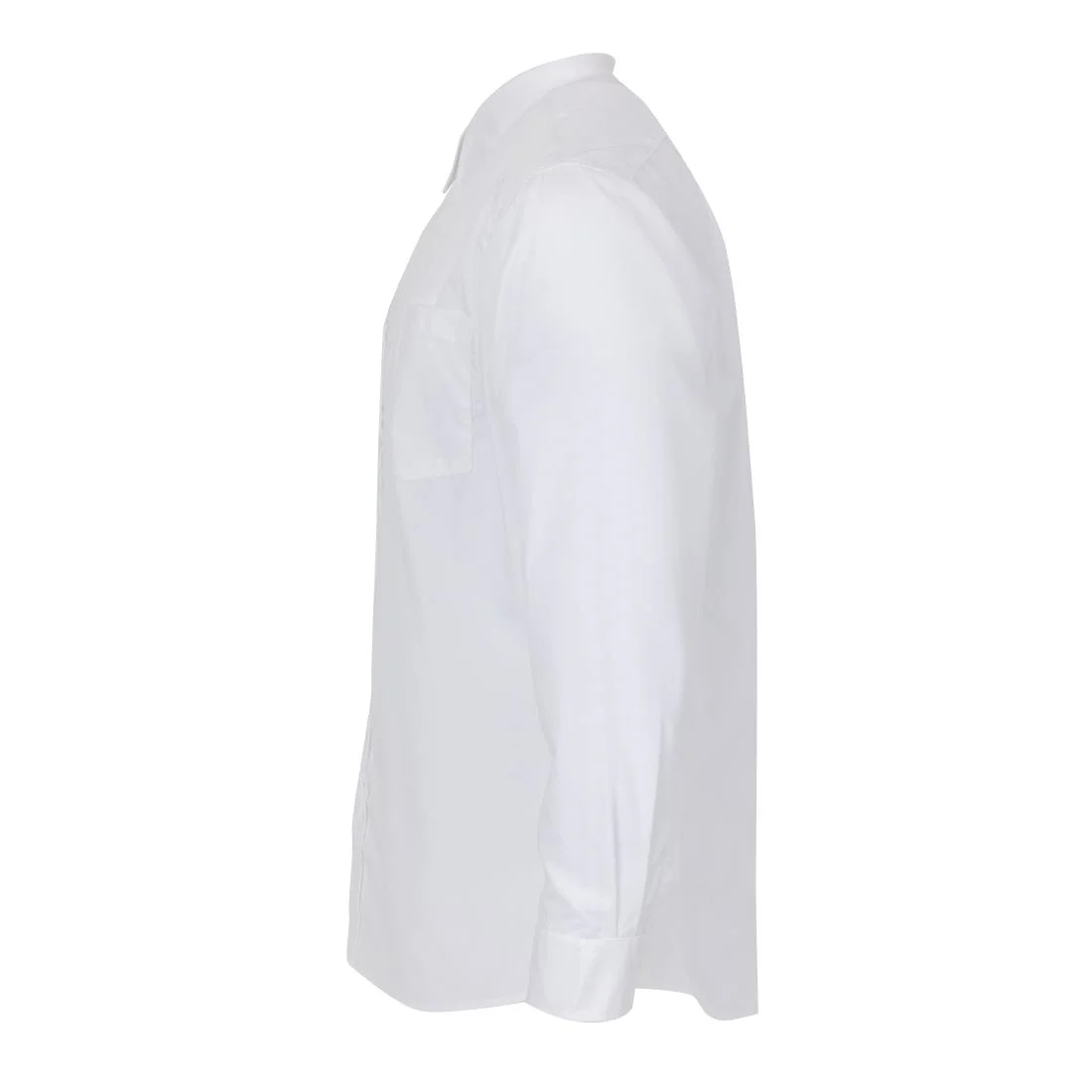 Uniform Works Unisex Long Sleeve Shirt White XL