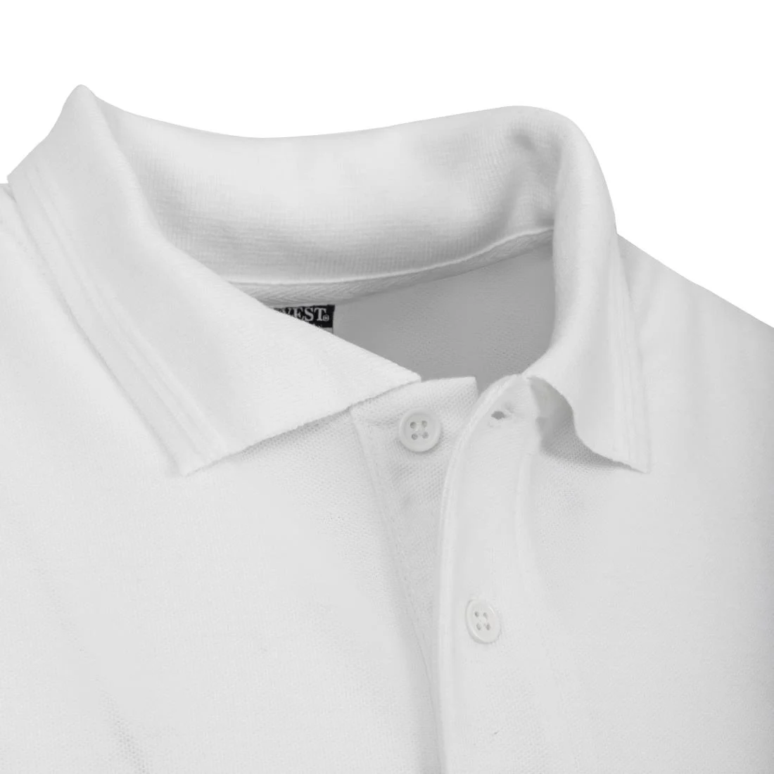 Unisex Polo Shirt White M