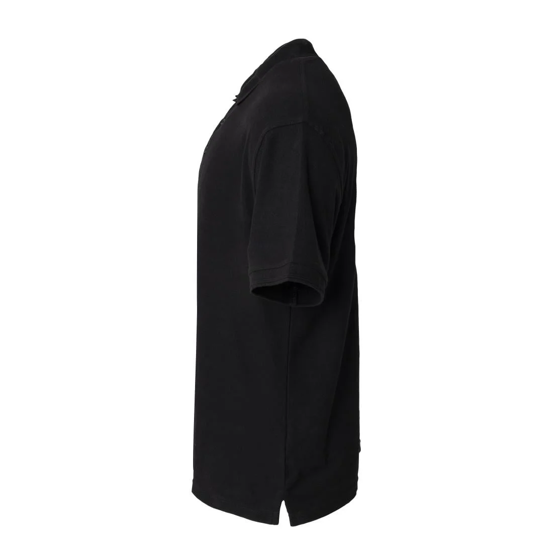 Unisex Polo Shirt Black S - Image 3