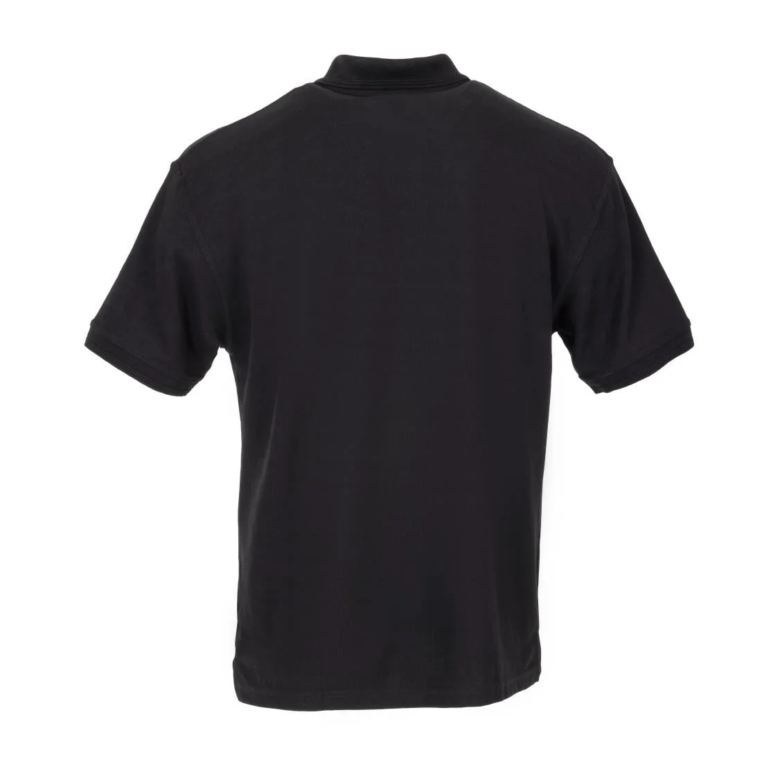 Unisex Polo Shirt Black S - Image 4