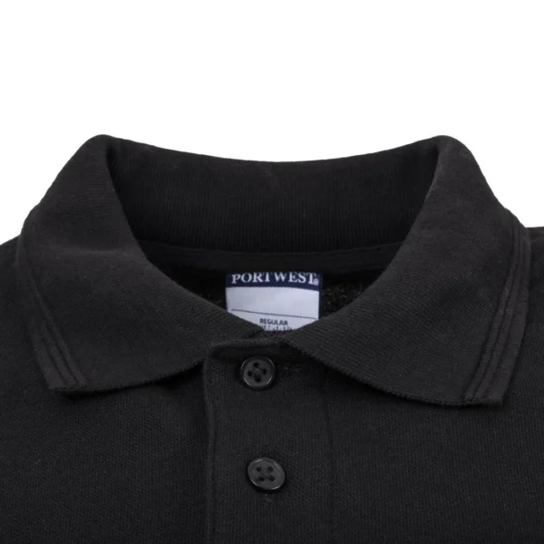 Unisex Polo Shirt Black S