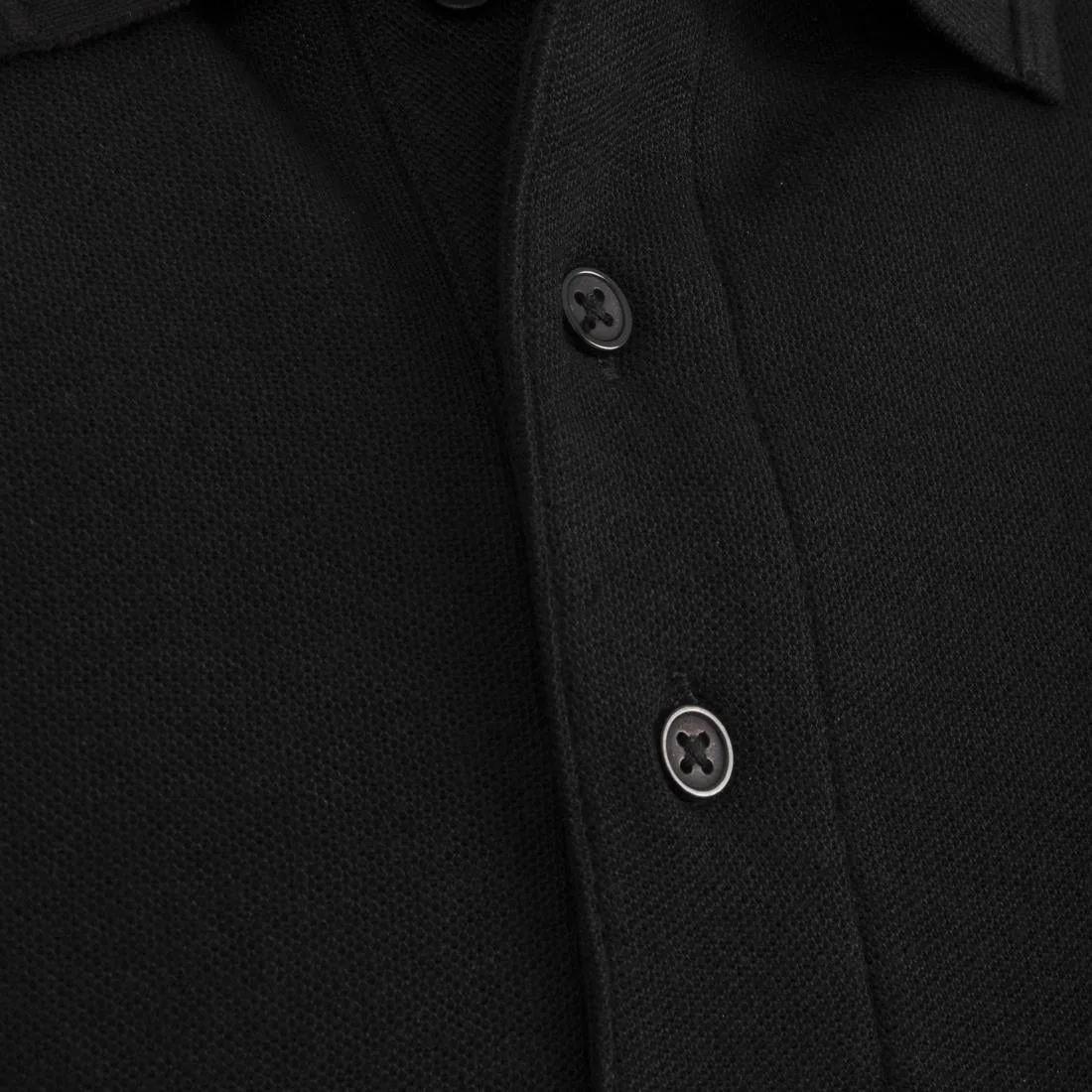 Unisex Polo Shirt Black S - Image 6