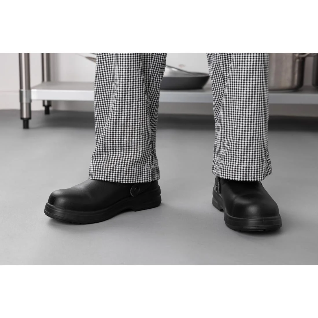 Lites Unisex Safety Clogs Black - Image 6