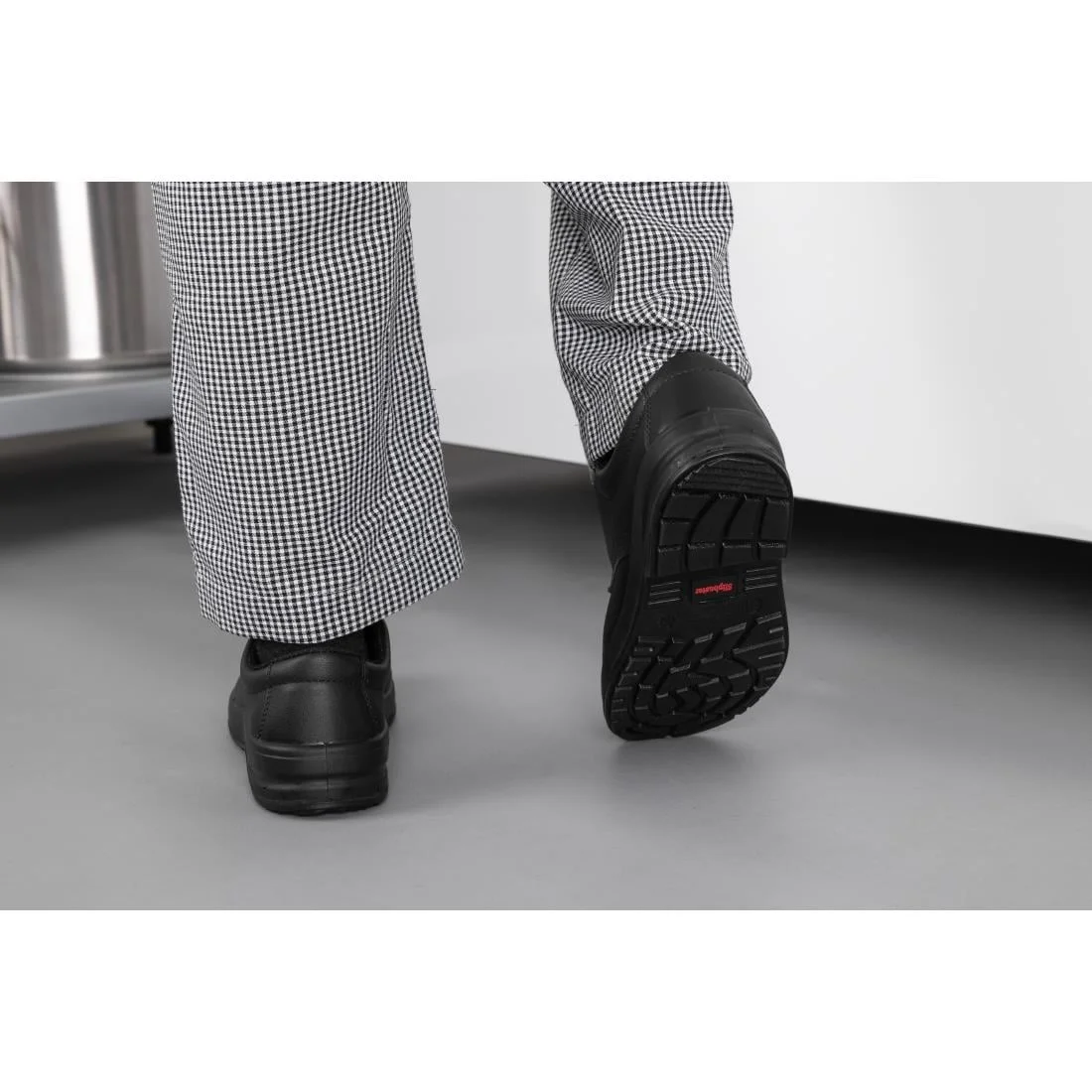 Lites Black Lace Up Safety Shoes  - Image 6