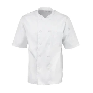 Chef Works Montreal Cool Vent Unisex Chefs Jacket White - M