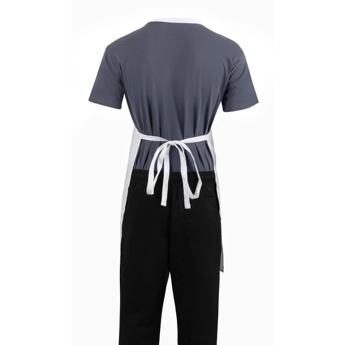 Chef Works Bib Apron White - Image 6