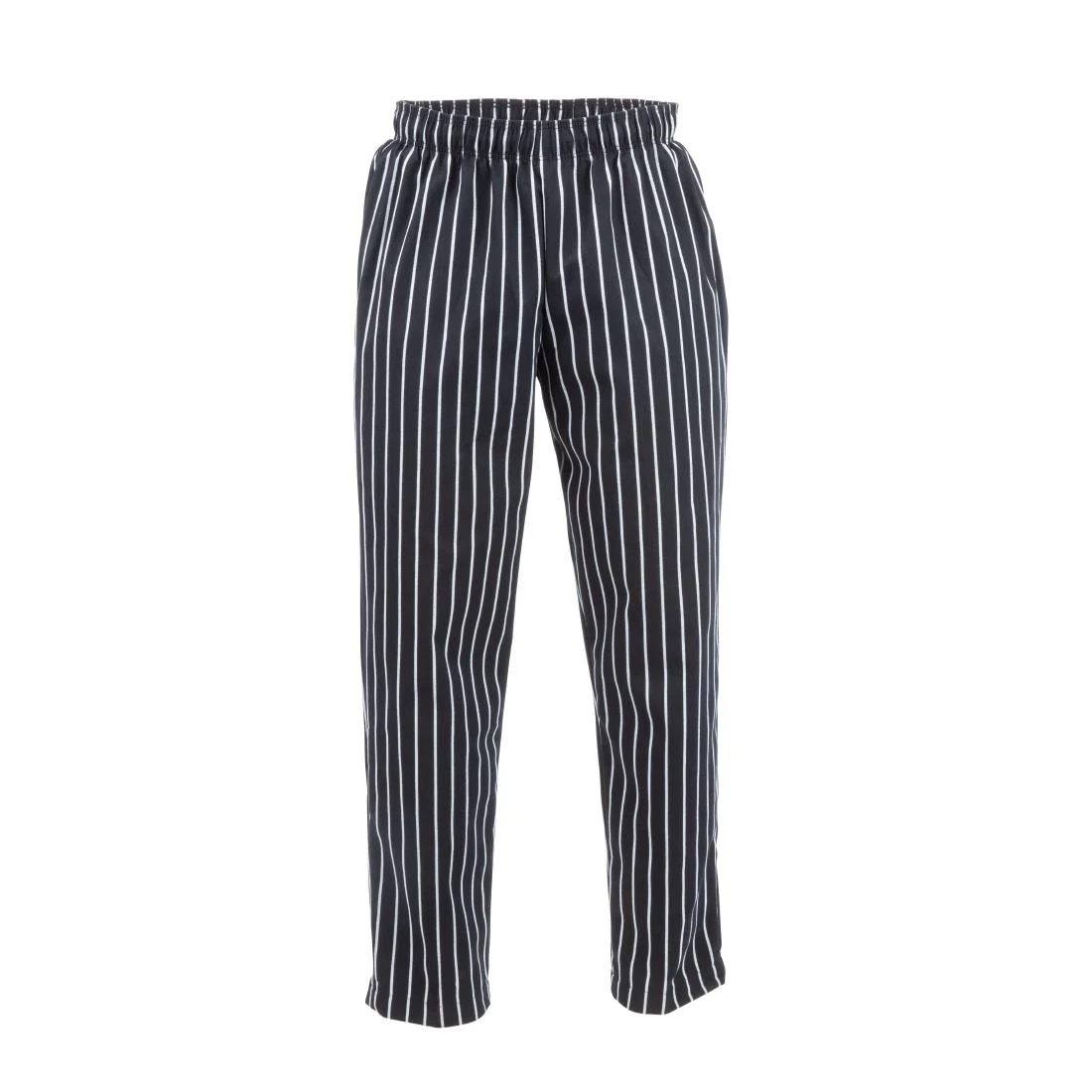 Chef Works Designer Baggy Pant Chalk Stripe - Image 1