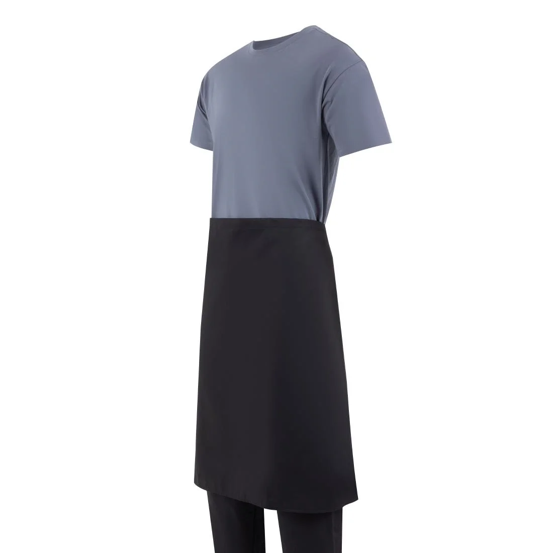 Whites Regular Waist Apron Black - Image 9