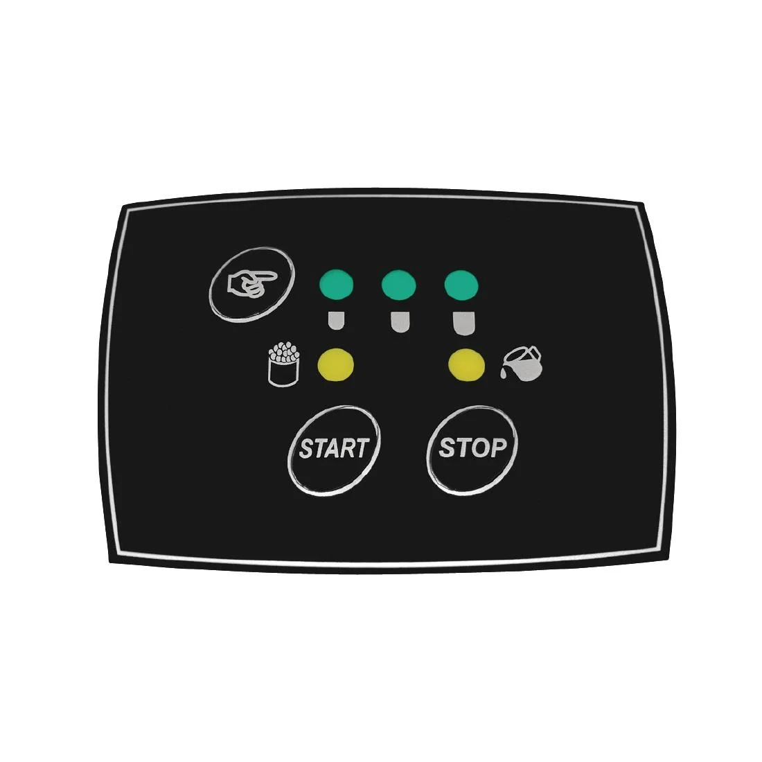 Polar Operation Panel Sticker