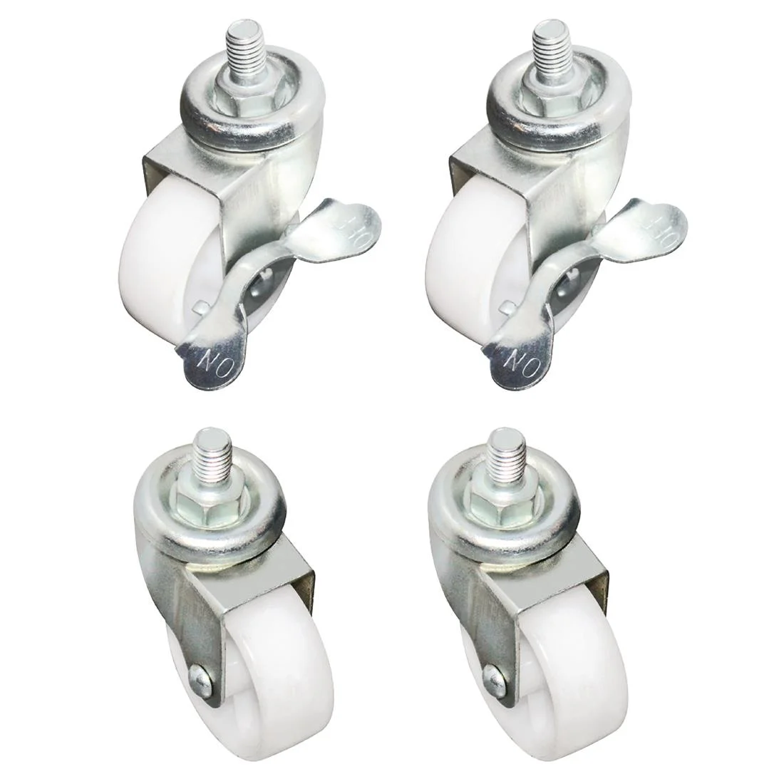 Polar Standard & Braked Castors (Set of 4)