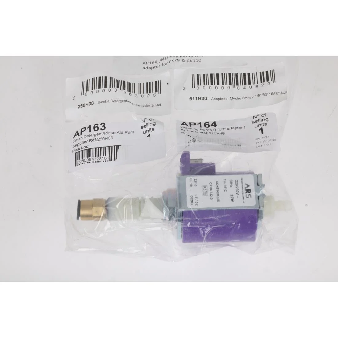 Buffalo Smart Detergent/Rinse Aid Pump - Image 2