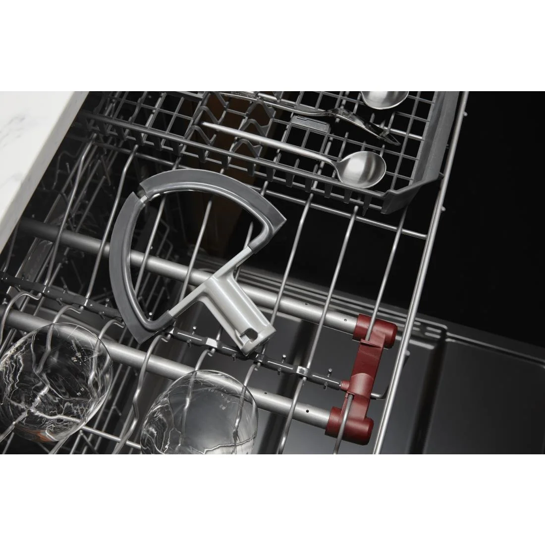 KitchenAid Silver-Coated Double Flex Edge Beater 5KDF7B - Image 2