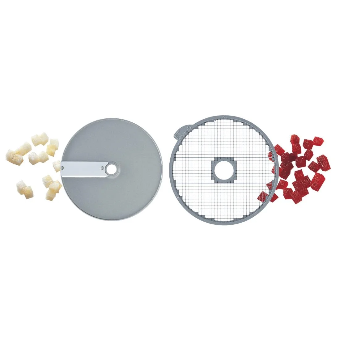 Robot Coupe Expert Mineral 5x5x5mm Dicing Disc Set 28110W - Image 2