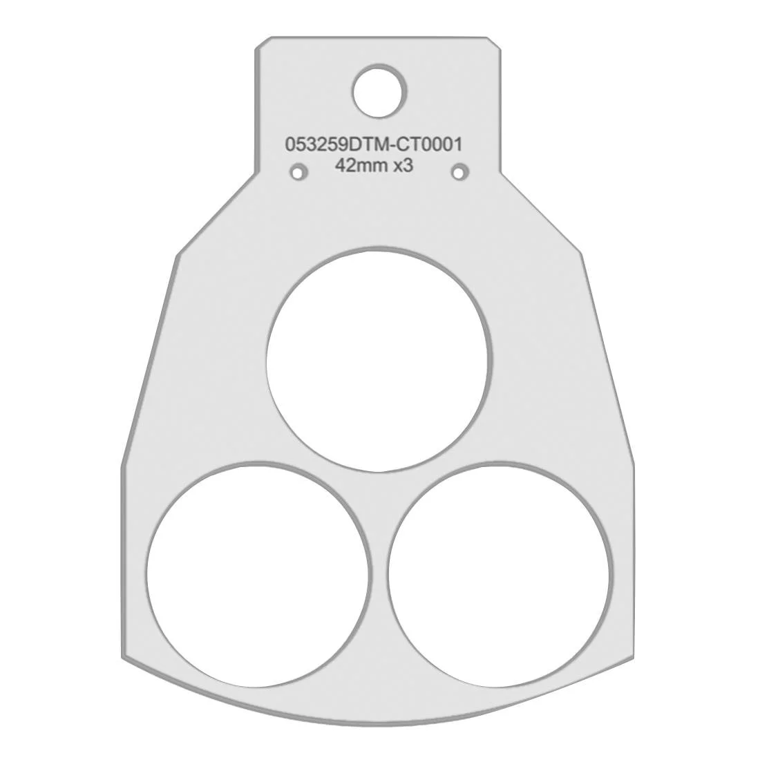 Eddie Carousel Tray 42mm 3 Circles (12 Pack)