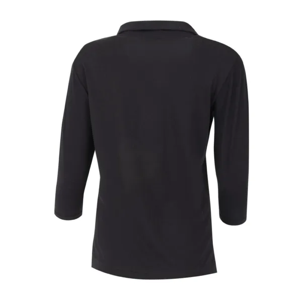 Uniform Works Womens V-Neck T-Shirt Black L