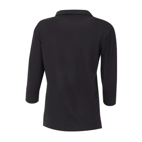 Uniform Works Womens V-Neck T-Shirt Black S