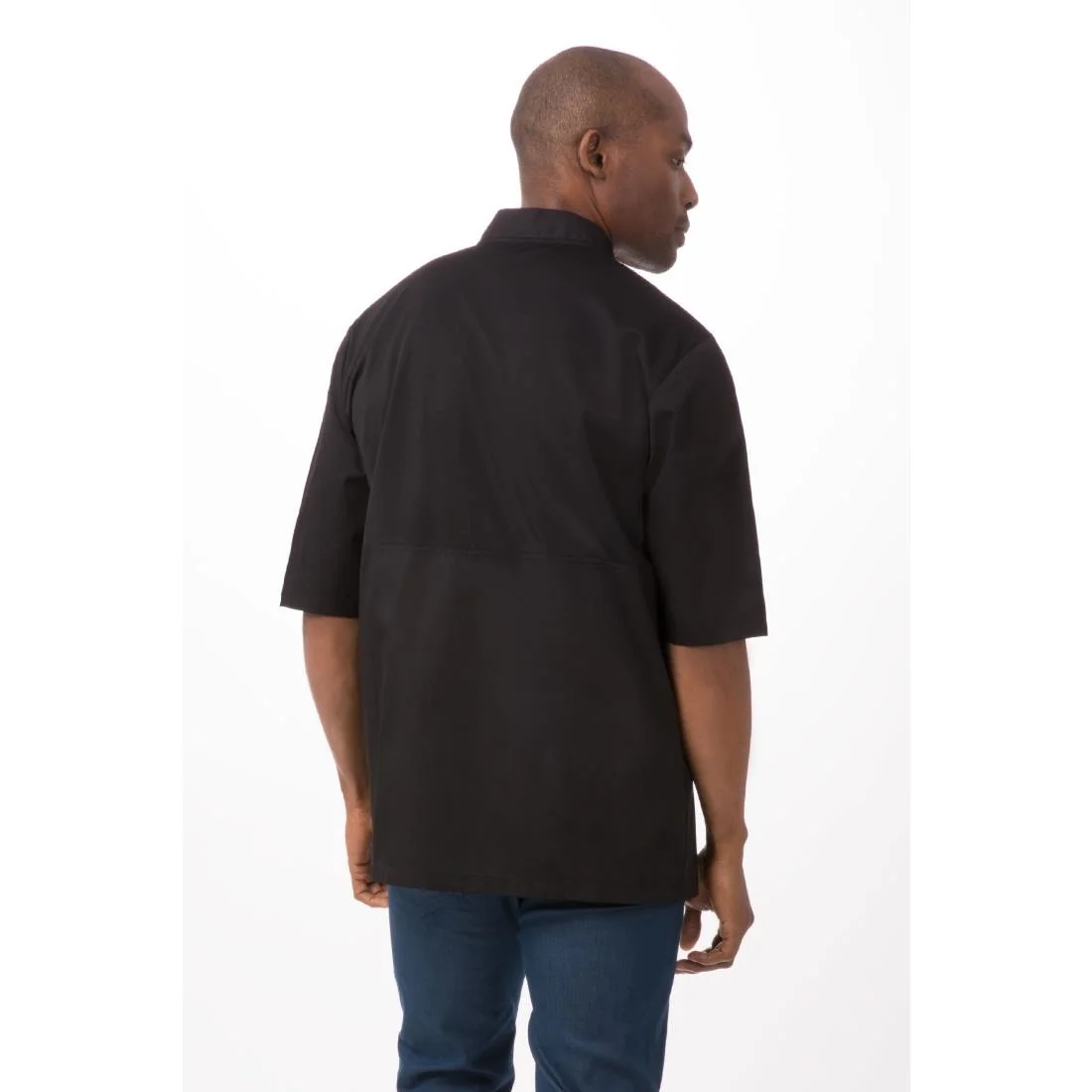 Chef Works Montreal Cool Vent Black Unisex Chefs Jacket - Image 8