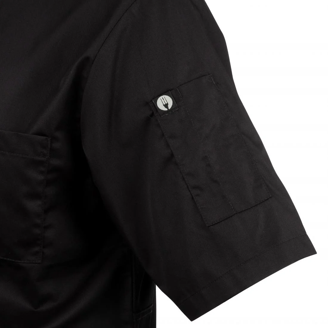 Chef Works Montreal Cool Vent Black Unisex Chefs Jacket - Image 11