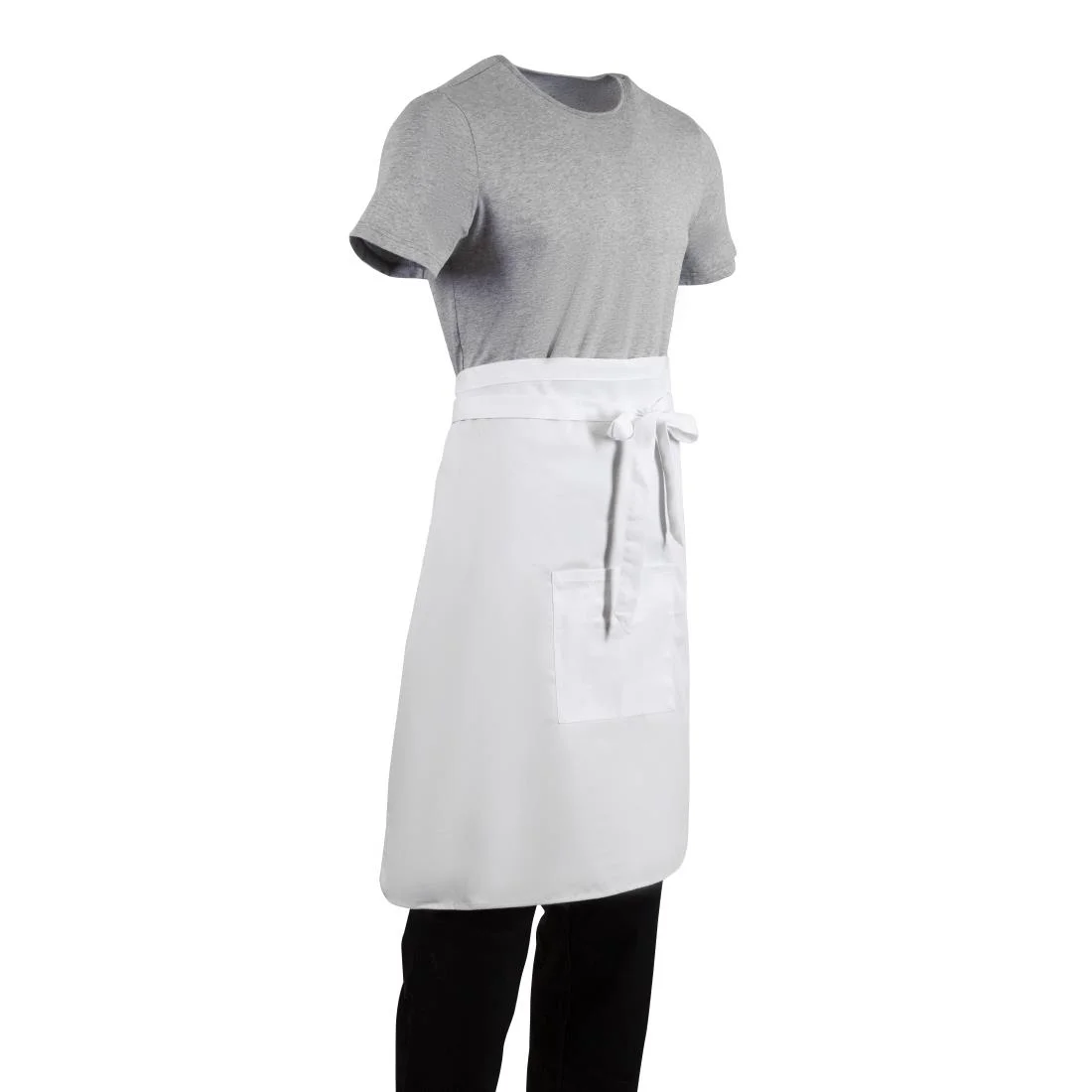 Regular Bistro Apron White - Image 7
